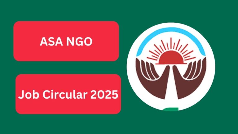 ASA NGO Job Circular 2025